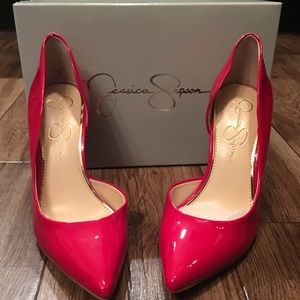Lipstick Red Jessica Simpson Pumps